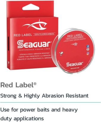 Seaguar Red Label 100% Fluorocarbon Fishing Line, Multiple Sizes - Image 2