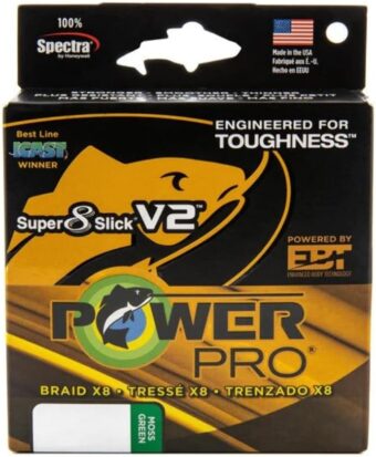 POWER PRO Super8Slick V2 Moss Green Braided Line - Image 3