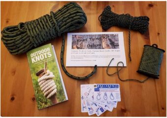 Knot Tying Kit Deluxe with 140 feet of Camo Rope in Variety of Sizes - PRO-Knot Cards Plus Outdoor Knots Guide - Image 4