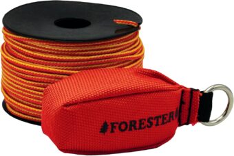 Arborist Throw Line Kit - Ultra Slick 100% Polyester Rope with 11 oz Weighted Throw Bag | Forestry Tree Gear for Low and High Limb Throwing | 3/16 Inch Thick Rope - Image 4