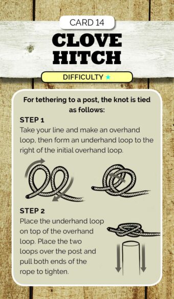 Essential Knots Kit: Includes Instructional Book, 48 Knot Tying Flash Cards and 2 Practice Ropes - Image 3