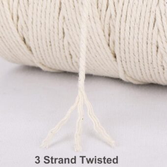 XKDOUS 476ft Butchers Cooking Twine, 100% Cotton Kitchen Twine String, 2mm Cotton Twine for Roasting, Trussing Poultry, Baking & Crafting - Image 4