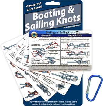 Boating and Sailing Knot Cards - Waterproof Guide to 20 Nautical Knots - Image 7