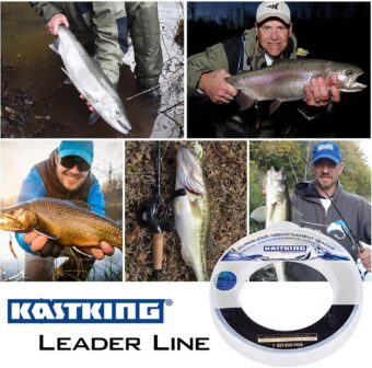 KastKing DuraBlend Monofilament Leader Line - Premium Saltwater Mono Leader Materials - Big Game Spool Size 120Yds/110M - Image 7