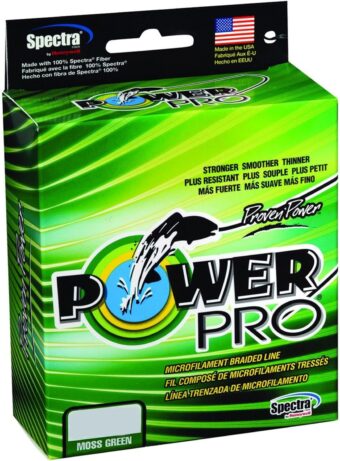 Power Pro Spectra Fiber Braided Fishing Line, Moss Green, 300YD/20LB - Image 2