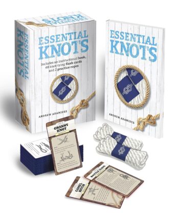 Essential Knots Kit: Includes Instructional Book, 48 Knot Tying Flash Cards and 2 Practice Ropes - Image 4