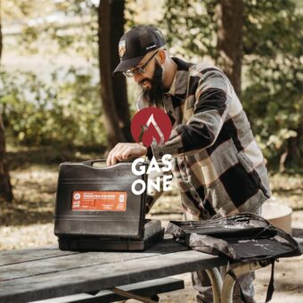 Gas One GS-3400P Propane or Butane Stove Dual Fuel Stove Portable Camping Stove - Patented - with Carrying Case Great for Emergency Preparedness Kit - Image 7